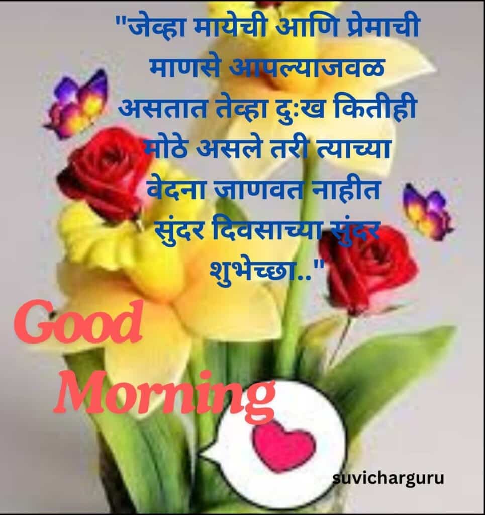 Good Morning Motivational Quotes in Marathi